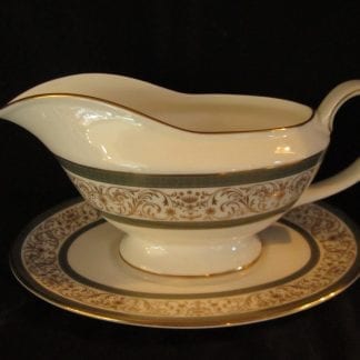 Minton Aragon Gravy Boat & Stand