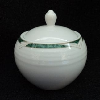 Noritake Arctic Green 4090 Covered Sugar NEW
