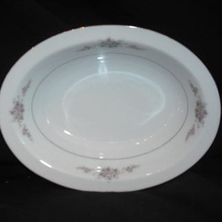 Noritake Astor Rose 6515 Oval Vegetable Bowl