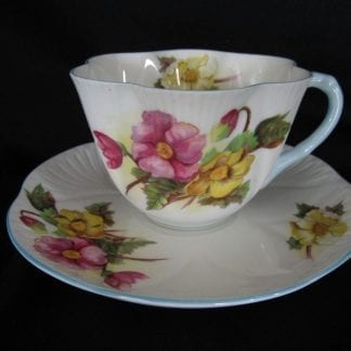 Shelley Begonia Cup & Saucer
