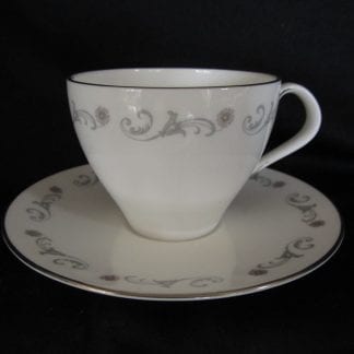 Royal Worcester Bridal Lace Cup & Saucer