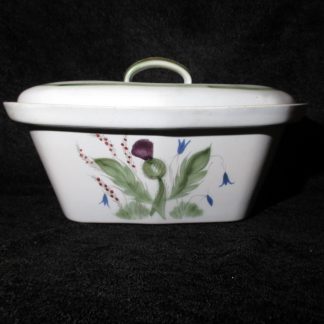 Buchan Thistle or Thistleware Oval Covered Casserole