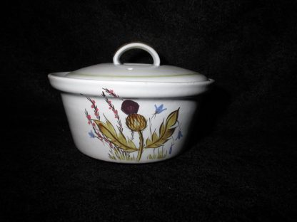 Buchan Thistle or Thistleware Round Covered Casserole