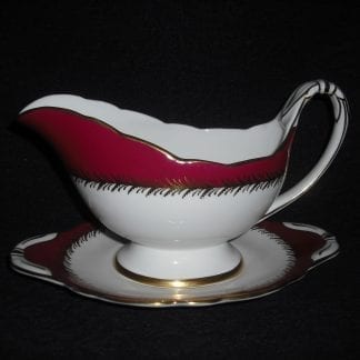 Paragon Cardinal Sauce Boat & Stand