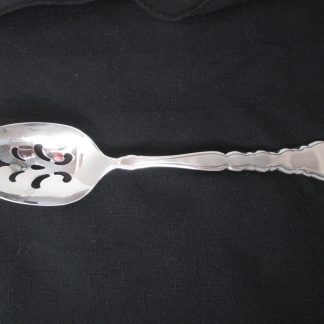 Oneida Satinique Pierced Serving Spoon