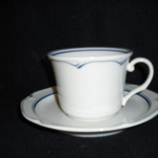 Noritake Clear Lake 7914 Cup & Saucer NEW