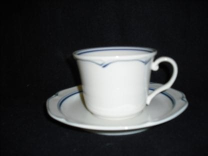 Noritake Clear Lake 7914 Cup & Saucer NEW