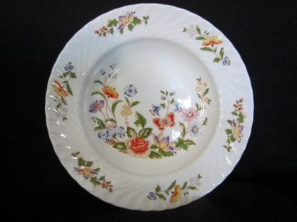 Aynsley Cottage Garden Rim Soup Bowl NEW