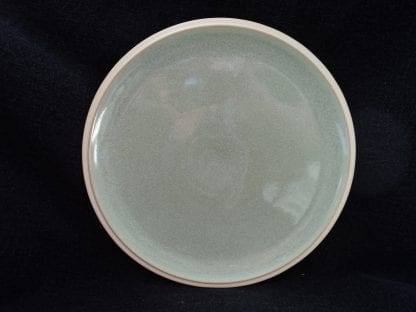 Denby Energy Green White Dinner Plate