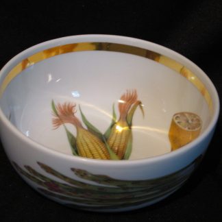 Royal Worcester Evesham Gold Individual Bowl - Corn Inside