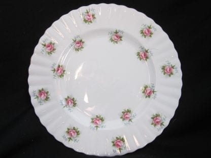 Royal Albert Forget Me Not Rose Salad Plate