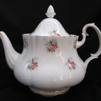 Royal Albert Forget Me Not Rose Teapot
