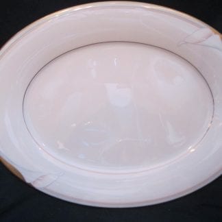 Noritake Golden Lily 7733 Oval Platter - 13 inch