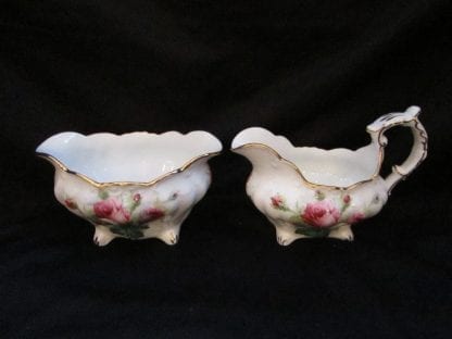 Hammersley Grandmother's Rose Cream & Open Sugar - Large