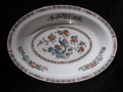 Wedgwood Kutani Crane Oval Vegetable Bowl