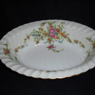 Minton Lorraine Cream S561 Oval Vegetable Bowl