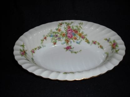 Minton Lorraine Cream S561 Oval Vegetable Bowl