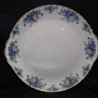 Royal Albert Moonlight Rose Handled Cake Plate - Small