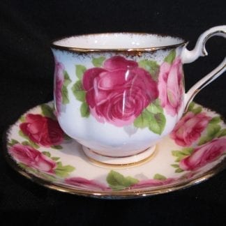 Royal Albert Old English Rose Cup & Saucer