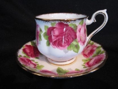 Royal Albert Old English Rose Hampton Cup & Saucer
