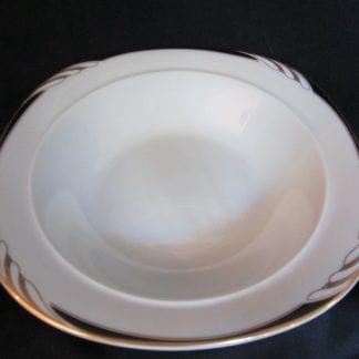 Mikasa Omega Black & White L2058 Rim Soup Bowl