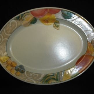 Mikasa Orchard Odyssey CAB04 Oval Platter - 15 inch NEW