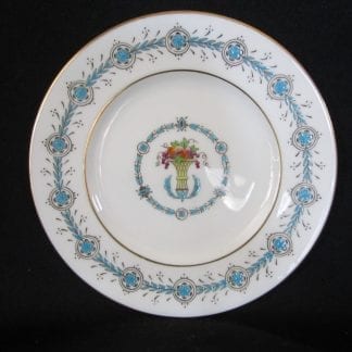 Coalport Queen Elizabeth White 9449 Bread & Butter Plate