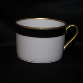 Fitz & Floyd Renaissance Black On Buff Teacup Only