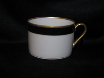 Fitz & Floyd Renaissance Black On Buff Teacup Only