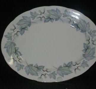 Royal Albert Silver Maple Oval Platter - 13 inch