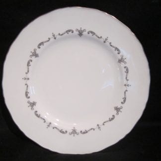 Royal Worcester Silver Chantilly Dinner Plate