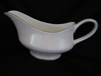 Wedgwood Silver Ermine R4452 Gravy Boat Only