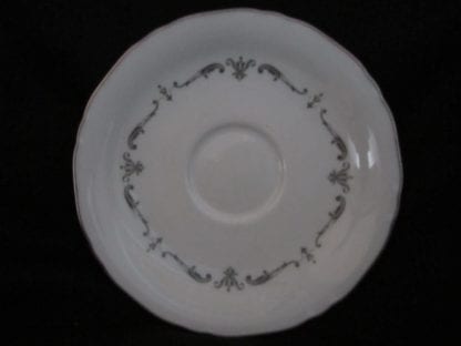 Royal Worcester Silver Chantilly Saucer Only