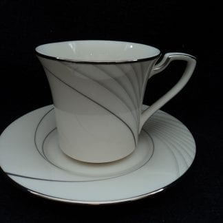 Noritake Sterling Tide 7740 Cup & Saucer