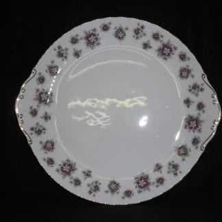 Royal Albert Sweet Violets Handled Cake Plate