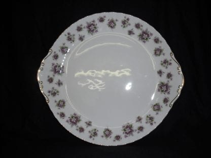 Royal Albert Sweet Violets Handled Cake Plate