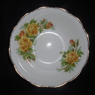 Royal Albert Yellow Tea Rose Soup Or Cereal Bowl