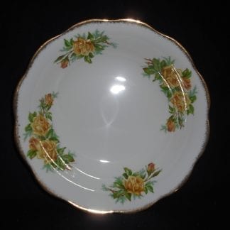 Royal Albert Yellow Tea Rose Round Vegetable Bowl
