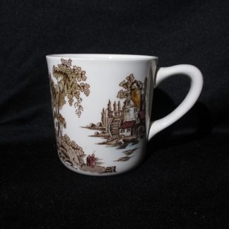 Johnson Brothers The Old Brown Mill Brown Coffee Mug