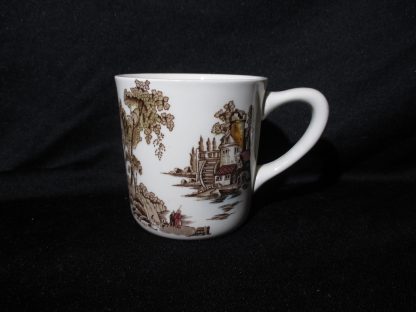 Johnson Brothers The Old Brown Mill Brown Coffee Mug