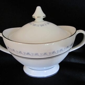 Royal Doulton Tiara Platinum H4915 Covered Sugar