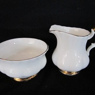 Royal Albert Val D'or AD Cream & Sugar