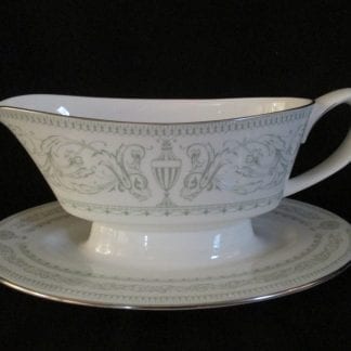 Royal Worcester Allegro Gravy Boat On Fixed Stand