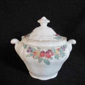 Royal Doulton Autumn Fruits Covered Sugar