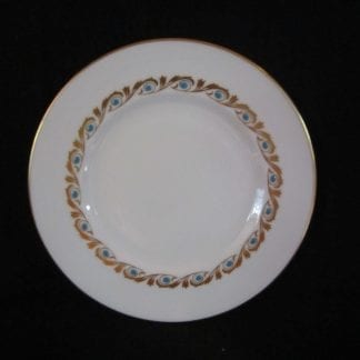 Royal Worcester Baguette Turquoise Bread & Butter Plate