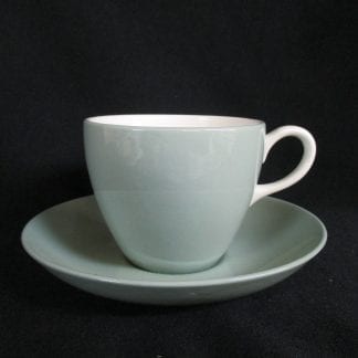 Wedgwood Barlaston Green Cup & Saucer