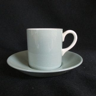 Wedgwood Barlaston Green Demi-Tasse Cup & Saucer