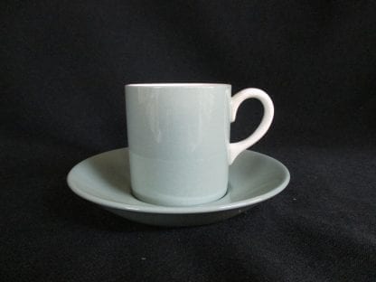 Wedgwood Barlaston Green Demi-Tasse Cup & Saucer