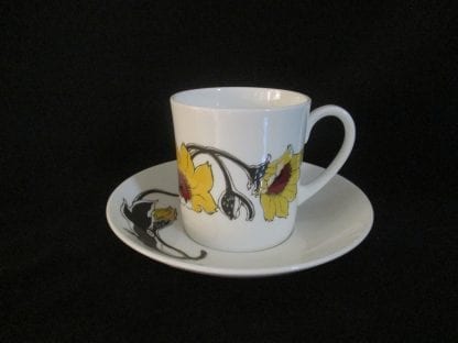 Wedgwood Black Eyed Susan Cup & Saucer