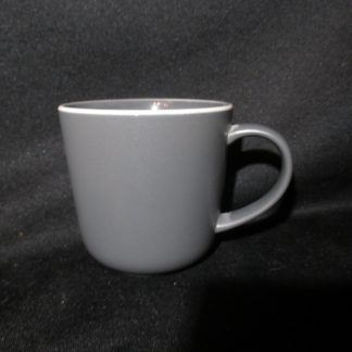 Royal Doulton Bread Street Grey Coffee Mug